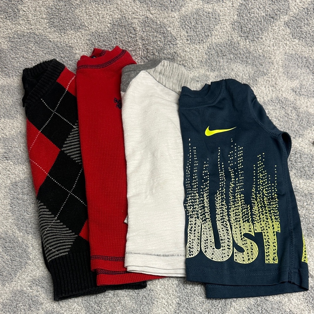 2T 3t long sleeve shirt bundle